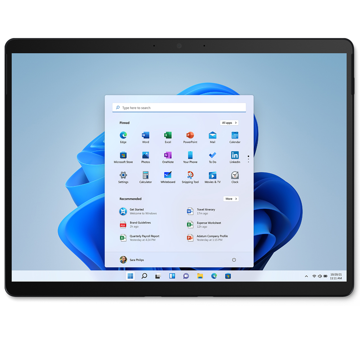 کارکرده - لپ تاپ هیبریدی مایکروسافت مدل Surface Pro 8-i5 ظرفیت 256 گیگابایت و 8 گیگابایت رم